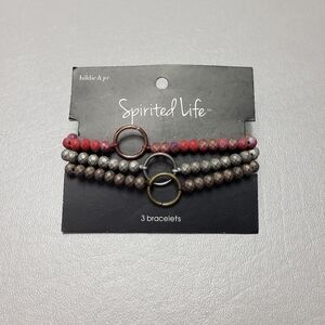 New hildie and Jo spirited life 3 bracelet set